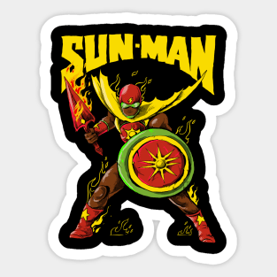 Sun-Man Sticker